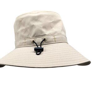 Muji‎ Safari Hat Beige Water Repellent One Size Mens Womens Unisex Outdoors
